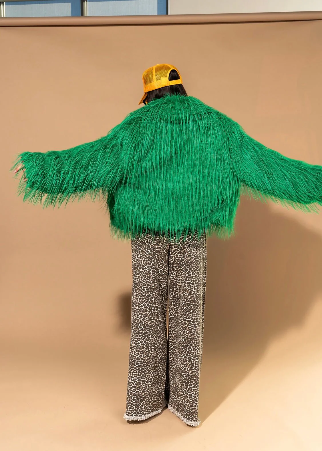 Beautiful Creature Faux Fur Coat - Image 3