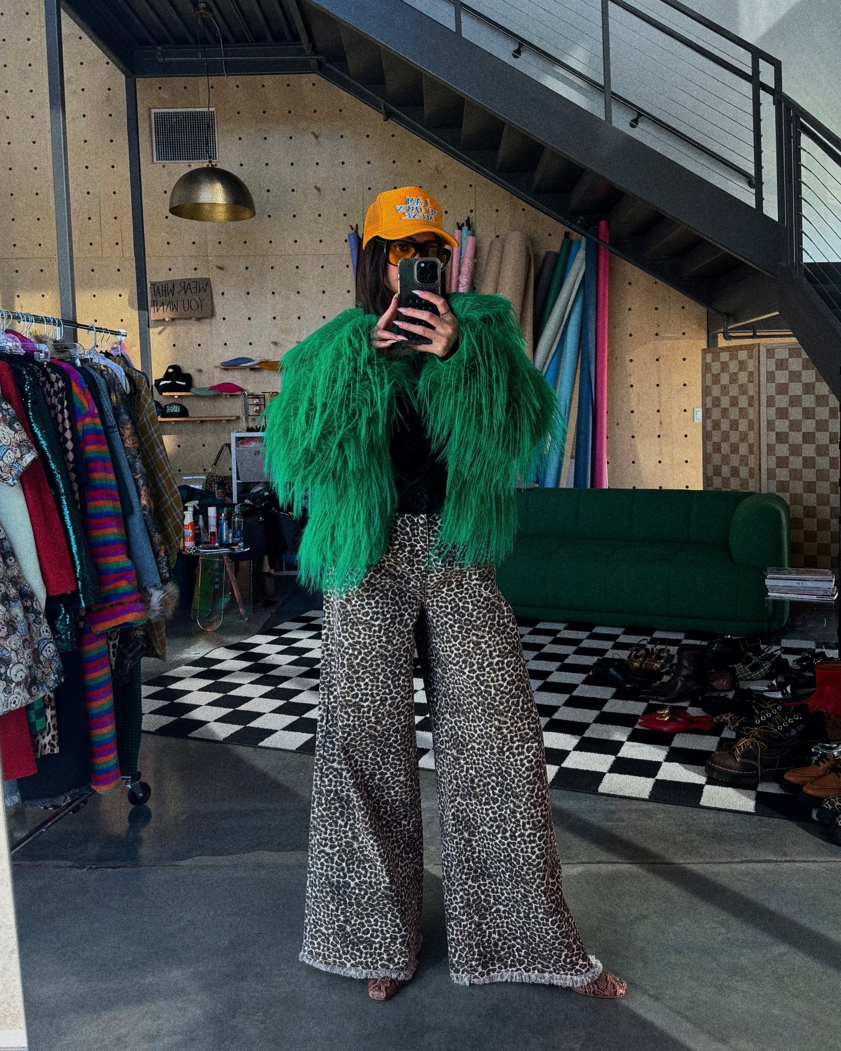Beautiful Creature Faux Fur Coat - Image 4
