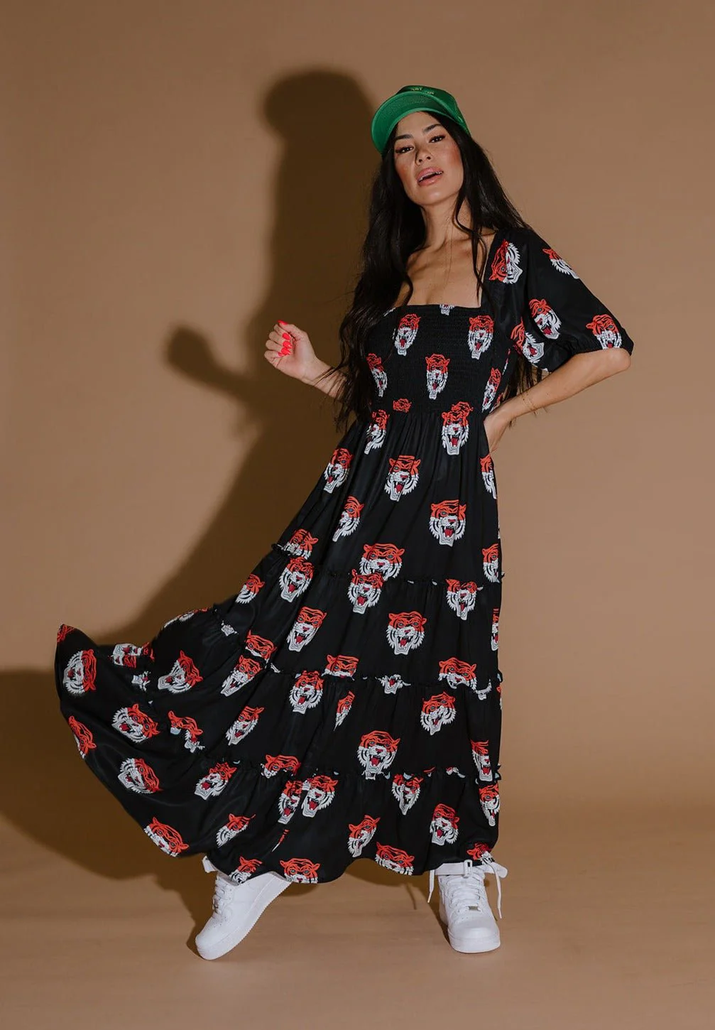 Feeling Fierce Smocked Dress - Image 5