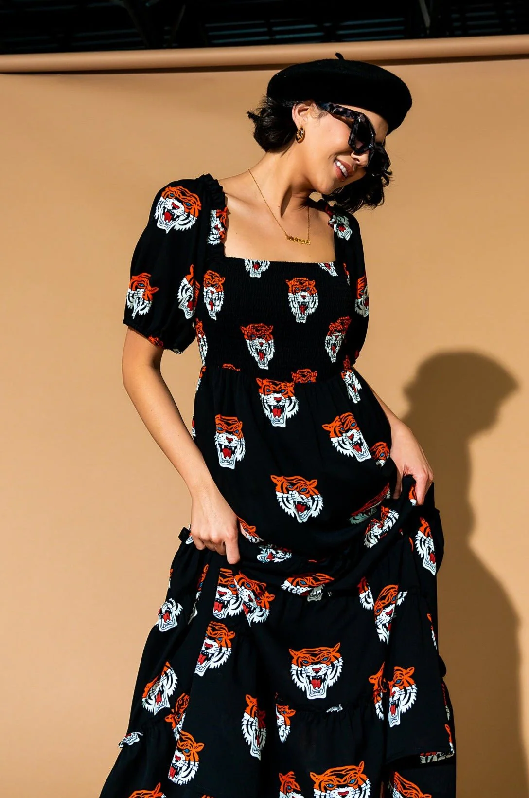 Feeling Fierce Smocked Dress - Image 6
