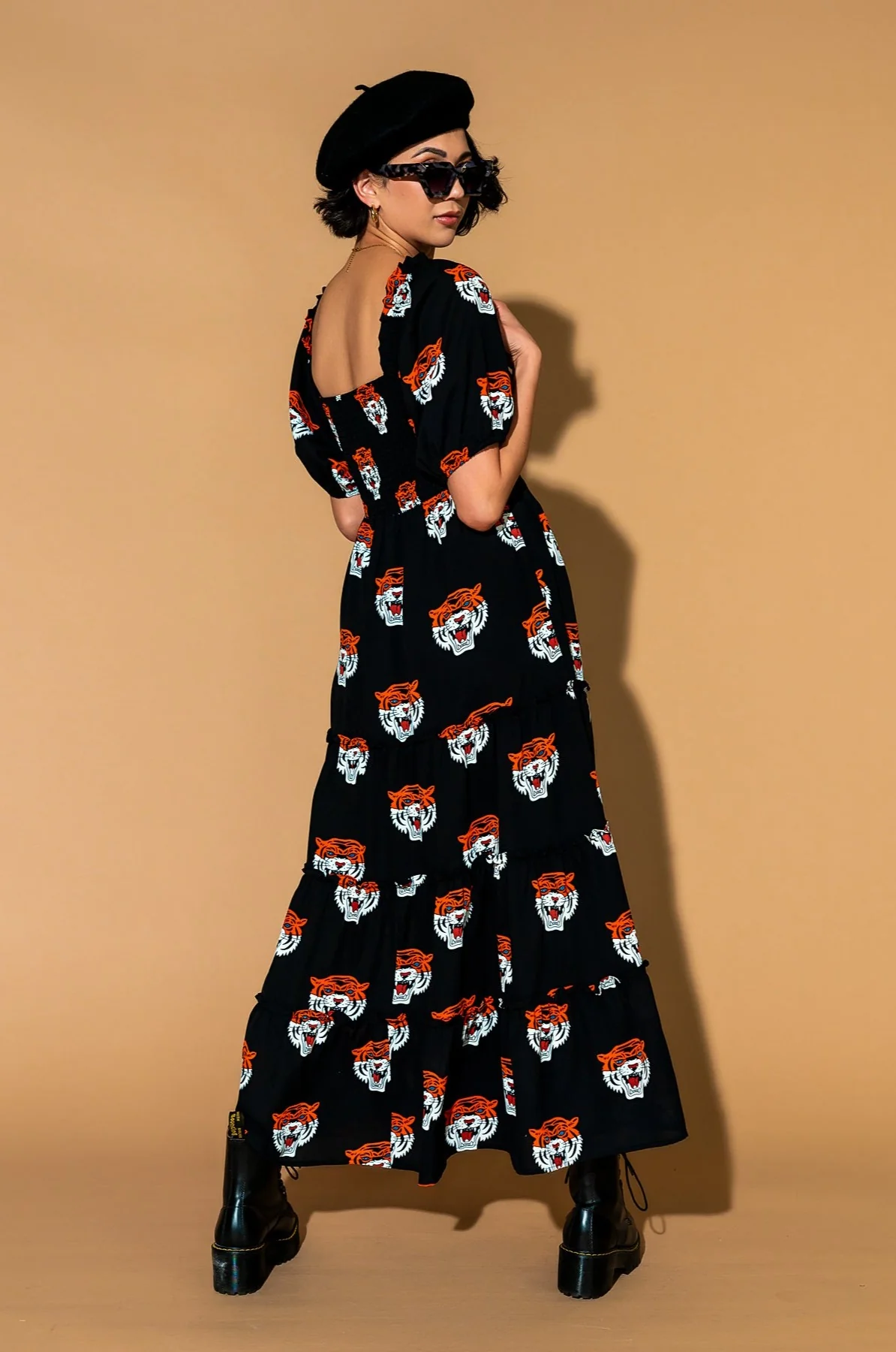 Feeling Fierce Smocked Dress - Image 8