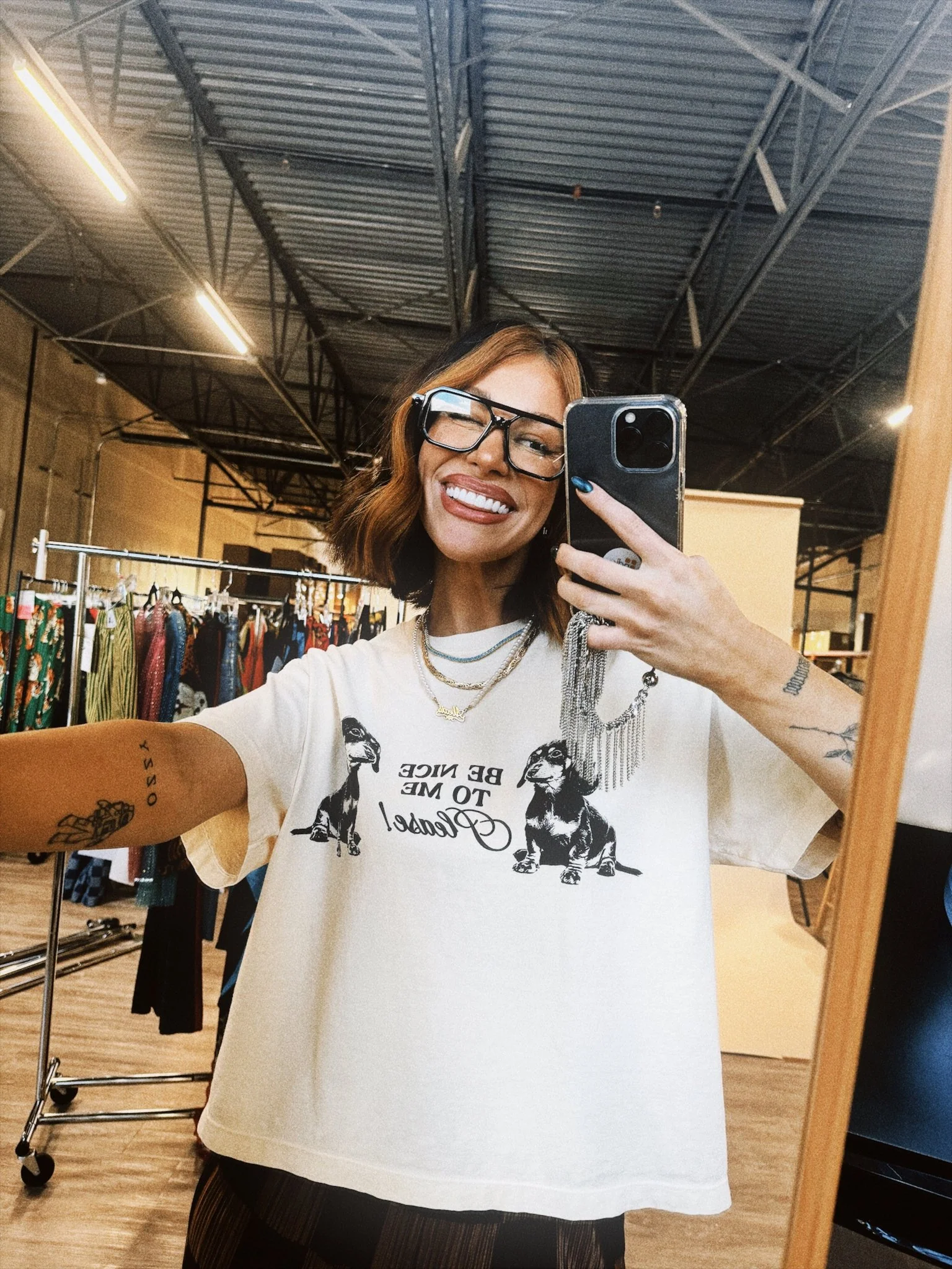 Highly Sensitive Person Weenie Dog Tee - Image 3