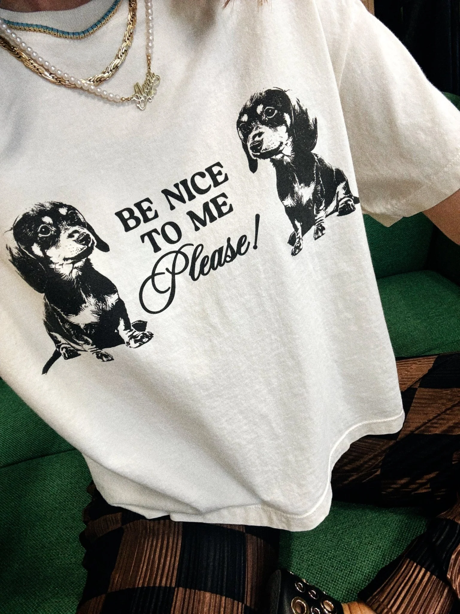 Highly Sensitive Person Weenie Dog Tee - Image 6