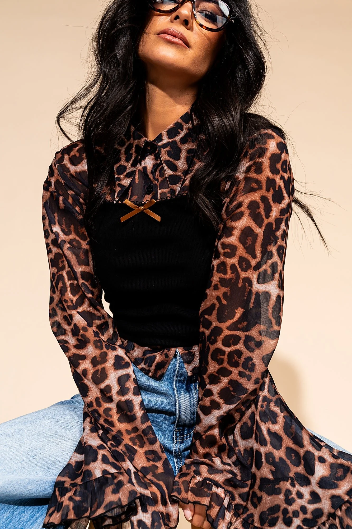 LOML Bow Tank in Black - Image 14