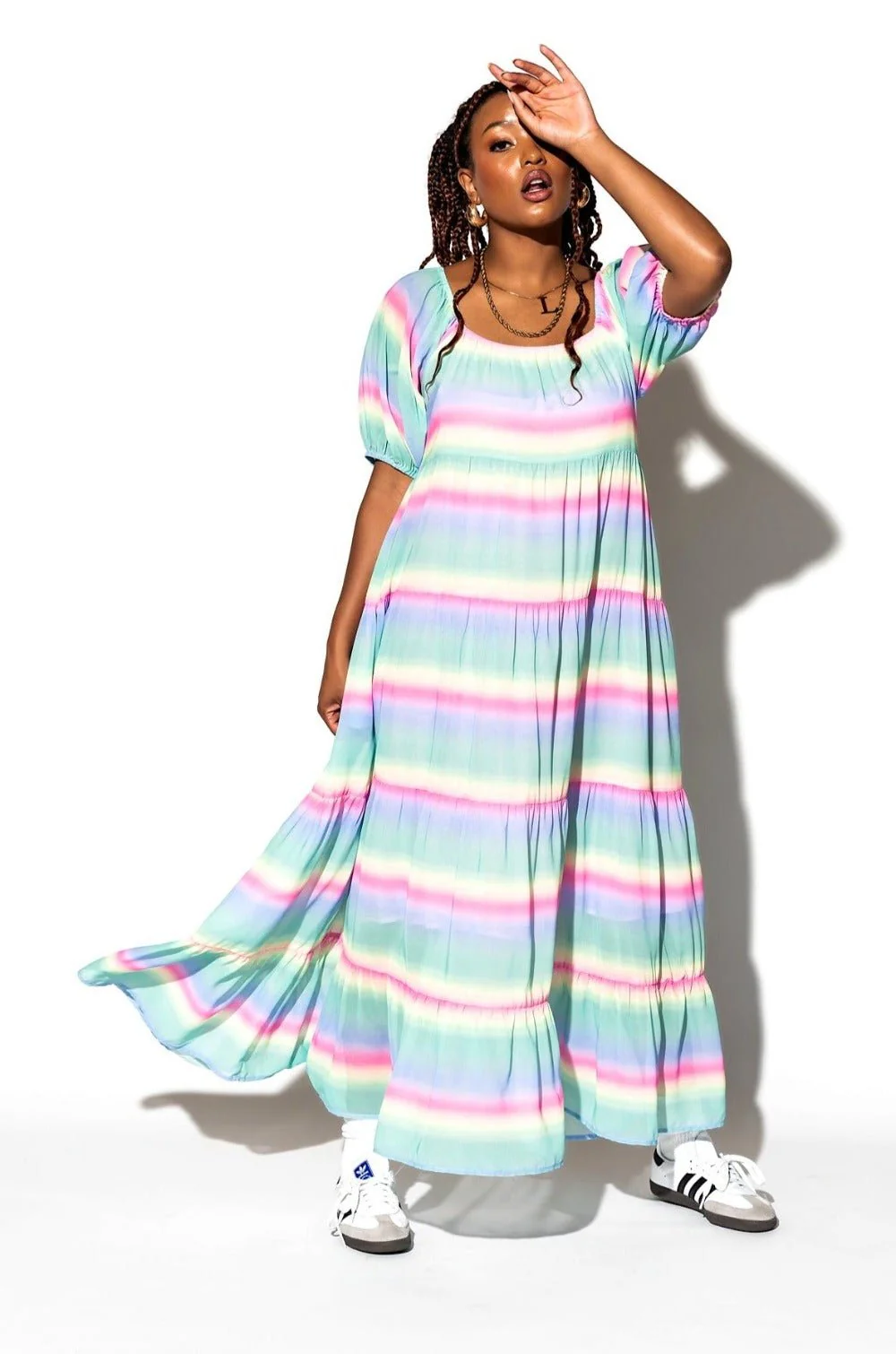 Lucky Lady Maxi Dress in Sugar High - Image 7