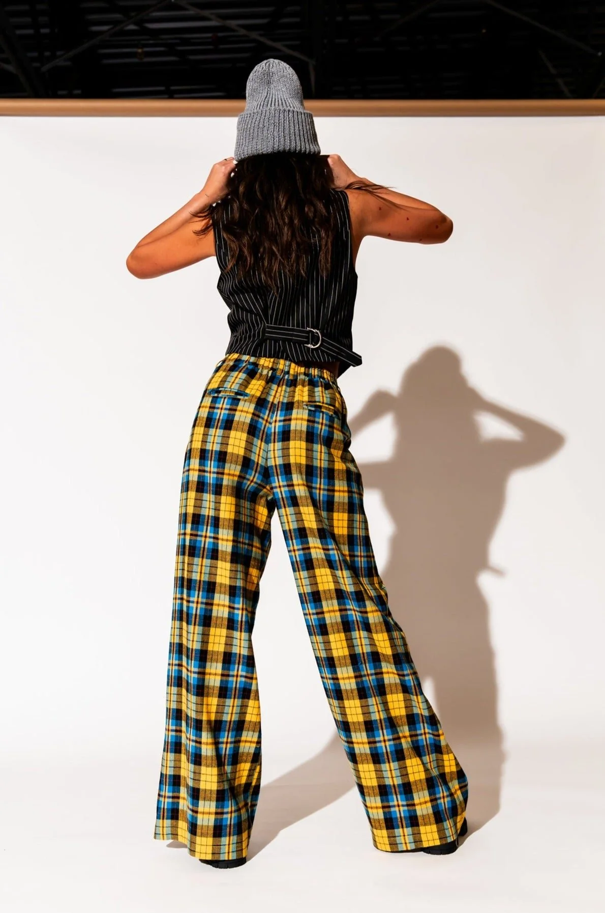 Weirdo Waistcoat Vest in Pinstripe - Image 8
